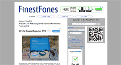 Desktop Screenshot of finestfones.com